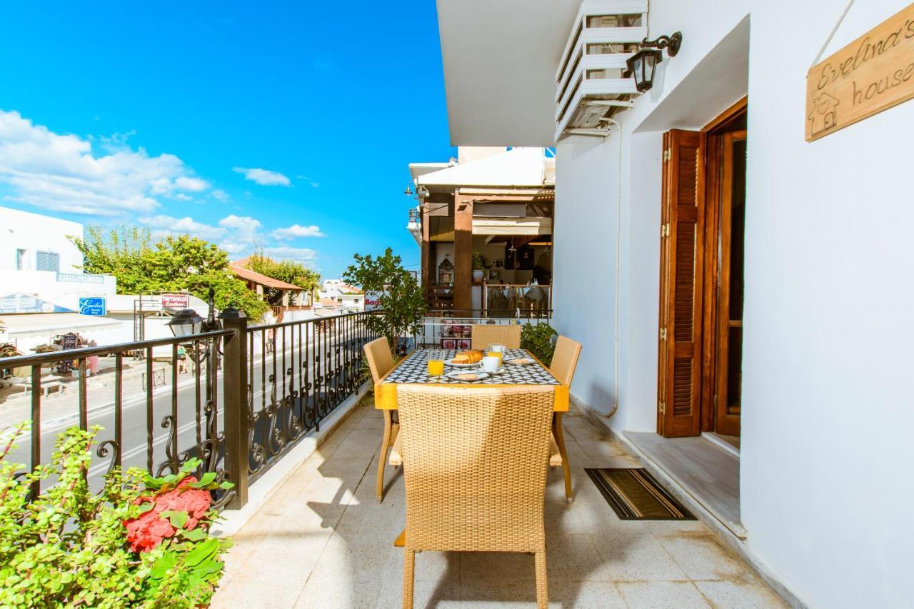 شقة Evelinas House Platanias Platanés المظهر الخارجي الصورة